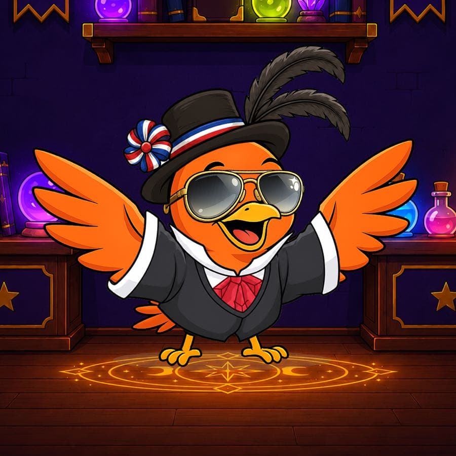 Boopy #248: Wizard Lab background, Fancy Suit, Aviator Glasses, Feather Hat