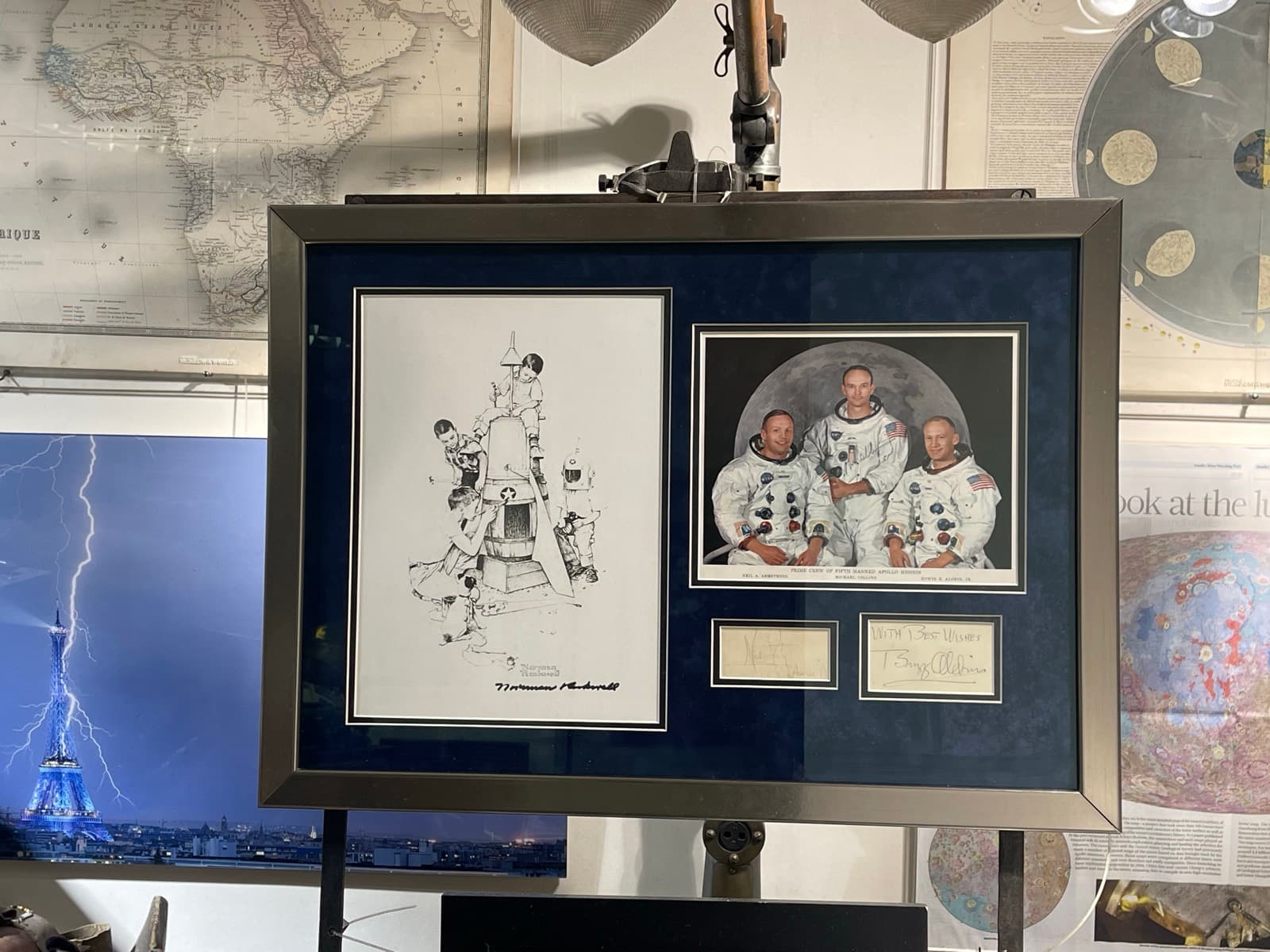 Armstrong, Collins & Aldrin, view 4