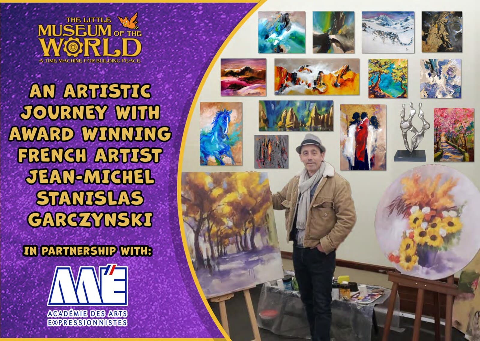 An Artistic Journey with Award-Winning French Artist Jean-Michel Stanislas Garczynski